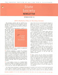 State Society Newsletter, September/October 1964