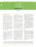 State Society Newsletter, May/June 1965