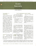 State Society Newsletter, November/December 1965
