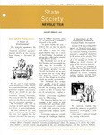 State Society Newsletter, January/February 1967