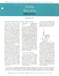 State Society Newsletter, March/April 1967