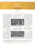 State Society Newsletter, January 1968
