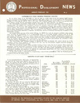 Professional Development News, No. 6, January/February 1963 by American Institute of Certified Public Accountants. Professional Development Division