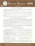 Professional Development News, No. 9, July/August 1963 by American Institute of Certified Public Accountants. Professional Development Division