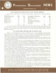 Professional Development News, No. 10, September/October 1963 by American Institute of Certified Public Accountants. Professional Development Division