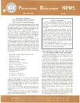 Professional Development News, No. 20, May/June 1965 by American Institute of Certified Public Accountants. Professional Development Division