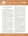Professional Development News, No. 21, July/August 1965 by American Institute of Certified Public Accountants. Professional Development Division