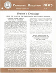 Professional Development News, No. 35, November/December 1967 by American Institute of Certified Public Accountants. Professional Development Division