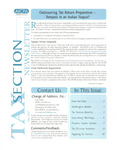 Tax Section Newsletter, May 2004 by American Institute of Certified Public Accountants. Tax Section