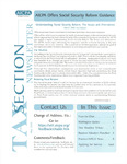 Tax Section Newsletter, May 2005 by American Institute of Certified Public Accountants. Tax Section