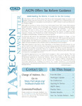 Tax Section Newsletter, September 2005 by American Institute of Certified Public Accountants. Tax Section