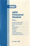 AICPA Professional Standards: Quality control as of June 1, 2006