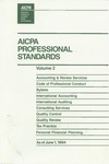 AICPA Professional Standards: Standards for performing and reporting on quality reviews as of June 1, 1994