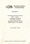 AICPA Professional Standards: Management advisory services as of June 1, 1984