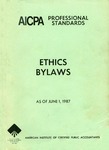 AICPA Professional Standards: Ethics, Bylaws, as of June 1, 1987 by American Institute of Certified Public Accountants