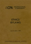 AICPA Professional Standards: Ethics, Bylaws, as of June 1, 1983 by American Institute of Certified Public Accountants
