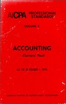 AICPA Professional Standards: Accounting Current text as of September 1, 1975