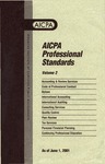 AICPA professional standards: Code of professional conduct and bylaws as of June 1, 2001