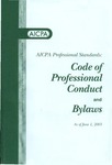 AICPA professional standards: Code of professional conduct and bylaws as of June 1, 2003 by American Institute of Certified Public Accountants