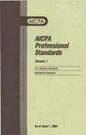 AICPA Professional Standards: U.S. Auditing Standards as of June 1, 2001 by American Institute of Certified Public Accountants
