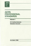 AICPA Professional Standards: Attestation Standards as of June 1, 1994