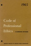 Code of professional ethics & numbered opinions [1965]