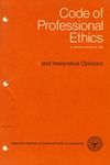 Code of professional ethics as amended December 30, 1969, and interpretative opinions [1970]