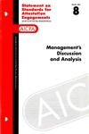 Management's discussion and analysis;  Statement on standards for attestation engagements 8;