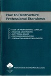 Plan to restructure professional standards
