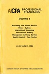 AICPA Professional Standards: Accounting and Review Standards as of June 1, 1986