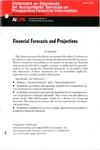 Financial forecasts and projections; Statement on standards for accountants' services on prospective financial information, Oct. 1985