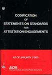 Codification of Statements on standards for attestation engagements as of January 1, 1989