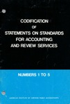 Codification of statements on standards for accounting and review services, numbers 1 to 5, 1983 by American Institute of Certified Public Accountants. Accounting and Review Services Committee