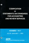 Codification of statements on standards for accounting and review services as of January 1, 1993, numbers 1 to 7 by American Institute of Certified Public Accountants. Accounting and Review Services Committee