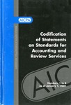 Codification of statements on standards for accounting and review services as of January 1, 2001, numbers 1 to 8 by American Institute of Certified Public Accountants. Accounting and Review Services Committee