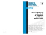 Omnibus statement on standards for accounting and review services, 2008; Statement on standards for accounting and review services 17