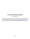 Code of Professional Conduct As of December 14, 2014 by American Institute of Certified Public Accountants (AICPA)