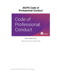AICPA Code of Professional Conduct, Effective December 15, 2014. Updated for all Official Releases through June 20, 2020 by American Institute of Certified Public Accountants (AICPA)