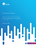 New and revised definitions related to Compliance Audits, ET sec. 0.400, Effective June 15, 2023 by American Institute of Certified Public Accountants. Professional Ethics Division