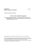 Firm’s System of Quality Management; Statement on Quality Management Standards 1 (June 2022) by American Institute of Certified Public Accountants. Auditing Standards Board