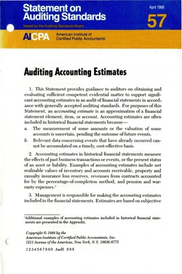 generally accepted auditing standards aicpa