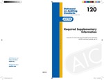 Required supplementary information; Statement on Auditing Standards, 120 by American Institute of Certified Public Accountants. Auditing Standards Board
