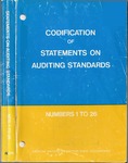 Codification of Statements on Auditing Standards, Numbers 1 to 26 (1980) by American Institute of Certified Public Accountants (AICPA)