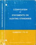 Codification of Statements on Auditing Standards, Numbers 1 to 33 (1981)