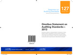 Omnibus statement on auditing standards, 2013; Statement on Auditing Standards no. 127 by American Institute of Certified Public Accountants. Auditing Standards Board
