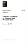 Employers' accounting for employee stock ownership plans