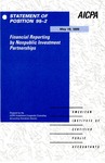 Financial reporting by nonpublic investment partnerships; Statement of position 95-2; by American Institute of Certified Public Accountants. Investment Companies Committee