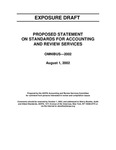 Proposed statement on standards for accounting and review services, Omnibus -- 2002;Omnibus -- 2002; Exposure draft (American Institute of Certified Public Accountants), 2002, Aug. 1