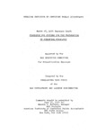 Standards for systems for the preparation of financial forecasts; Exposure draft (American Institute of Certified Public Accountants), 1974, March 28