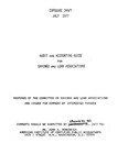 Audit and accounting guide for savings and loan associations; Exposure draft (American Institute of Certified Public Accountants), 1977, July by American Institute of Certified Public Accountants. Committee on Savings and Loan Associations